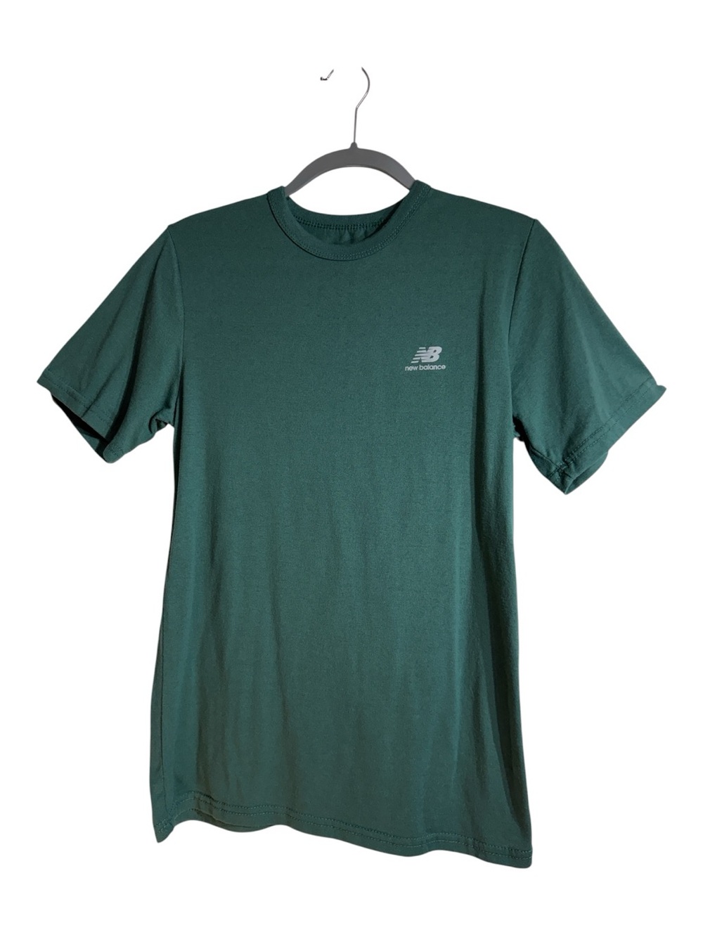 New Balance Short Sleeve Crewneck T-Shirt Dark Green Size Medium